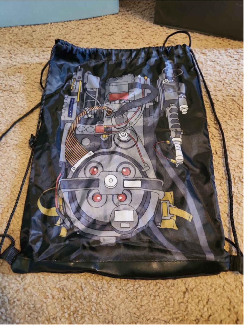 Ghostbusters Proton Pack 2018 Loot Crate Drawstring Bag